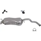 BESTPRICE Endschalldämpfer Set [Hersteller-Nr. 34007095] für Audi, Seat, VW