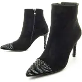 Montevita Stiefelette mit Absatz, Punternt Schwarz