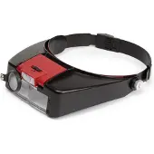 Velleman VTMG13N, Akku, AAA, 166 g, Frontmontierte Lupe, Schwarz, Rot, LED