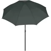 Siena Garden City Mittelstockschirm Ø180 cm Stahl/Anthrazit
