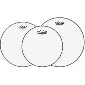 Remo Emperor Clear Tomtom-Pack – 10 12 14 Felle