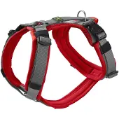 Hunter - Maldon Up - Hundegeschirr Gr XS/S rot/grau