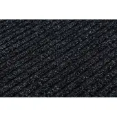 Rugsx Läufer- Türmatte rutschfest GIN 2057 Draußen, Drinnen Liverpool Anthrazit 80 cm 80x390 cm
