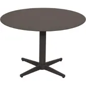 Brafab Gartencouchtisch Mill aus Aluminium, modern, anthrazit, rund Ø75 cm, pulverbeschichtet