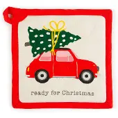 Excelsa Topflappen Ready For Christmas Baumwolle 20Xh0,5X20 Cm Bunt
