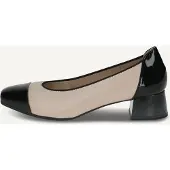 Caprice Pumps, Absatz bis 25 mm in beige, Gr. 5.5