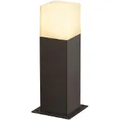 SLV 231215 GRAFIT 30, Outdoor Standleuchte, TC-DSE, IP44, anthrazit, Energiesparleuchte, L/B/H 12/12/30 cm, max. 11 W
