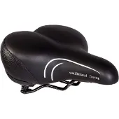 P & P P&P Pro Cycling Unisex Fahrradsattel Touring Feder, Schwarz
