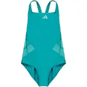 Adidas Badehose Performance Jednoczesciowy Stroj Kapielowy Dzieciecy Kolor Zielony 1590210 für Kinder