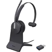 Yealink WH64 Hybrid Mono with Charging Stand Headset, Kabellos, 20 - 20000 Hz, Büro/Callcenter, 272 g, Kopfhörer, Schwarz