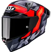 Kyt R1R Carbon Accelerator Helm, carbon/rot, M (57/58)