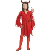 Rubies Teufelin Mädchenkostüm: Devil Girl Kinderkostüm