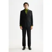 Scotch & Soda Festive Double-breasted Structured Stripe Relaxed Fit Blazer Größe: M | Blazer Outlet | Herren