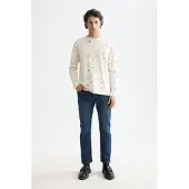 Scotch & Soda 750 Years Celebration Relaxed Fit Allover Printed Langarm-t-shirt