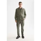 Scotch & Soda Cotton-blend Garment-dyed Boxy Fit Blazer Jacket Thyme Größe: S | Blazer Outlet | Herren