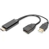 Digitus Ak-330101-002-s Displayport Auf Hdmi Kabel 20 Cm