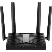 Cudy WR3600, Wi-Fi 7 (802.11be), Dual-Band (2,4 GHz/5 GHz), Ethernet/LAN, Schwarz, Tabletop-Router
