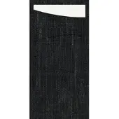 Duni GmbH Sacchetto Dunisoft 230 x 115 mm schwarz/weiß