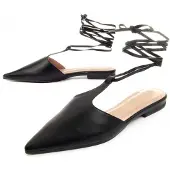 Montevita Ballerine Peca in Schwarz