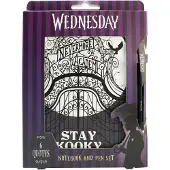 Blue Sky Studios Wednesday-Set Notizbuch mit Stift