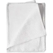 Hygoclean Geschirrtuch 100% Baumwolle Gerstenkornbindung Weiß 90x50 cm 5 Stück