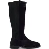 Tommy Hilfiger Stiefel Enamel Flag Suede High Chelsea FW0FW09574 Dunkelblau 38