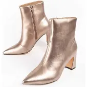 Montevita Stiefelette mit Absatz, Botirey4 Gold