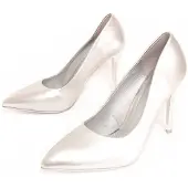 Montevita Absatzschuh Elegant Silber