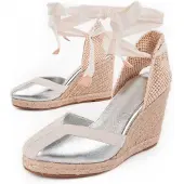 Montevita Wedge Sparto Balenci2 Silber