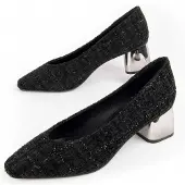 Montevita Nussia2 Absatzschuh Schwarz