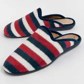 Northome Romoslip Damen Hausschuhe Rot, aus veganen Materialien, bequem, aus Spanien