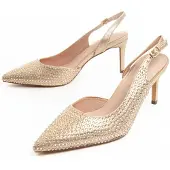 Montevita Absatzschuh Festshoe3 in Gold
