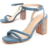 Montevita Absatzsandale Sanndarey7 in Blau