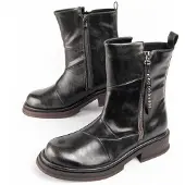 Montevita Stiefelette mit Absatz, Motta Grau