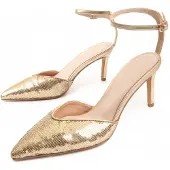 Montevita Absatzschuh Festshoe2 In Gold