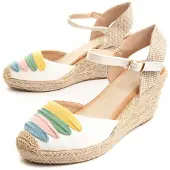Montevita Wedge Sparto Isa2 Weiß