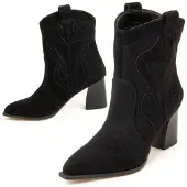 Montevita Absatzstiefelette Cacera Schwarz