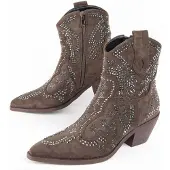 Montevita Stiefelette mit Absatz, Botirey11 Grün