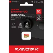 SanDisk MicroSDXC Extreme Go 64GB 170/80MB/s UHS-I- 5K- 4K UHD- U3- V3