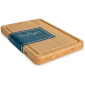 Butler Schneidebrett Holz mit Rille (40 x 30 x 4 cm)