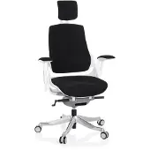 Hjh OFFICE SPEKTRE Stoff - Profi Bürostuhl Schwarz