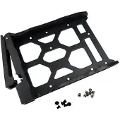 Qnap TRAY-35-NK-BLK02, 8,89 cm (3.5 Zoll), 2.5/3.5 Zoll, 140 mm, 181 mm, 40 mm, 200 g