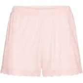 LASCANA Pyjamashorts mit Spitzenbesatz am Beinsaum
