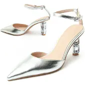 Montevita Absatzschuh Festshoe10 in Silber