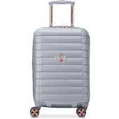 Delsey PARIS Shadow 5.0 Expandable 4DR Cabin Trolley 55 Platin hellgrau 54cm