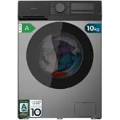 Cecotec Bolero DressCode 10450 Inverter Steel, Frontlader, 10 kg, B, 76 dB, 1400 RPM, A