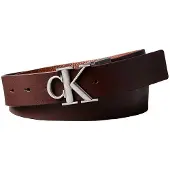 Calvin Klein Ck Buckle Tumbled 35mm Belt Chestnut Brown/cognac/antique Größe: 90 | Gürtel Outlet | Herren | Braun