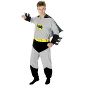 Rubies Batman Onesie Jumpsuit für Fledermaus Fans