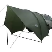 vidaXL Heck-Awnings wasserfest 405 x 280 x 220 cm Olivegrün