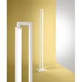Perenz verstellbare, neigbare LED-Stehleuchte, 27 W, 2495 lm, H. 161 cm, CCT-Weiß